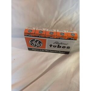 GE 6CJ3 6DW4B Electronic Vacuum Tubes Vintage Lot of 5 General Electric Untested